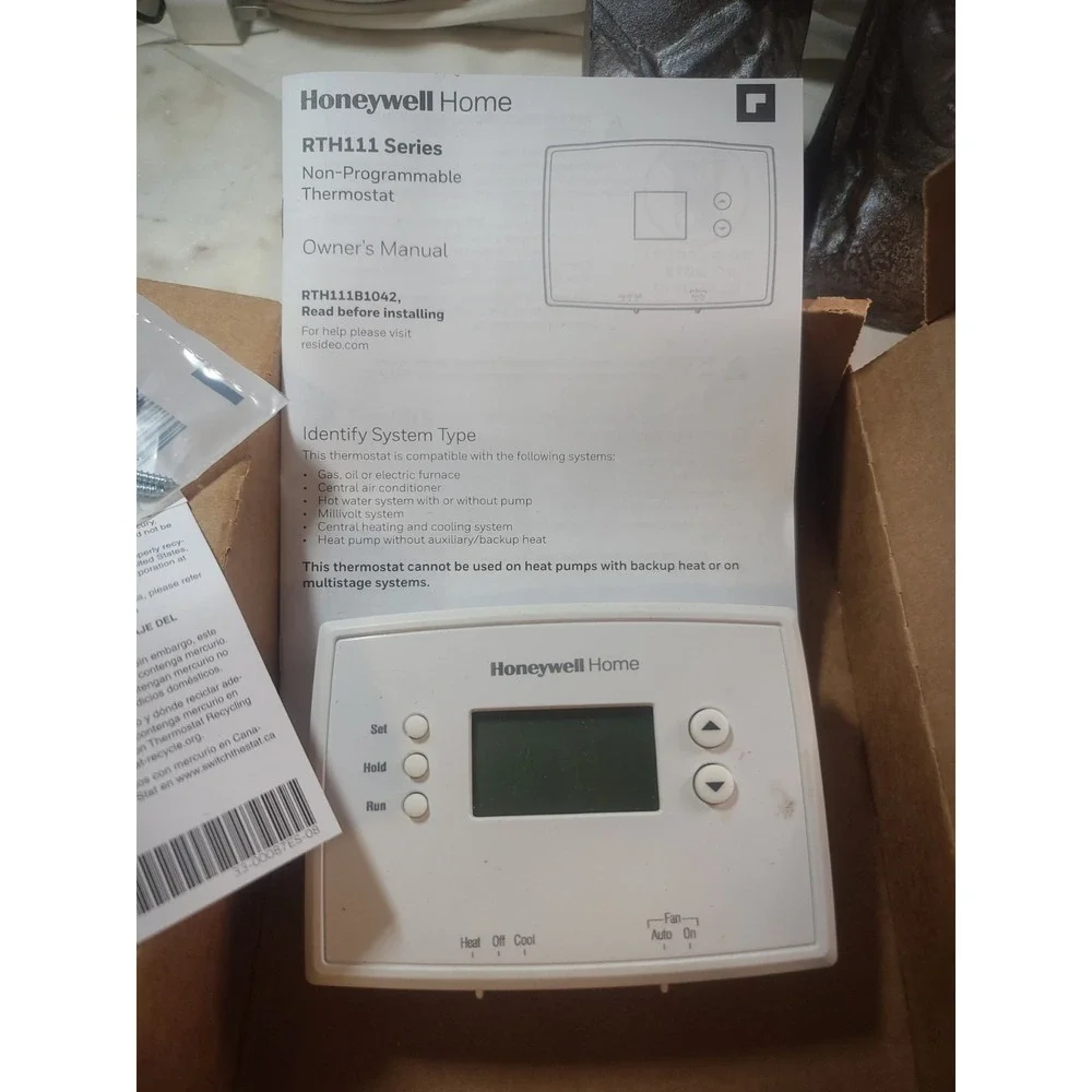 Honeywell Thermostat Week Programmable Thermostat RTH2300B 1038 NEW